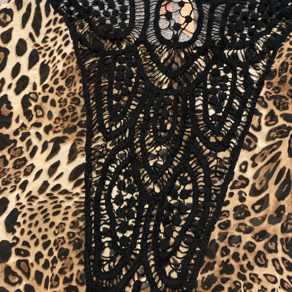 (Wishper)brand top animal print